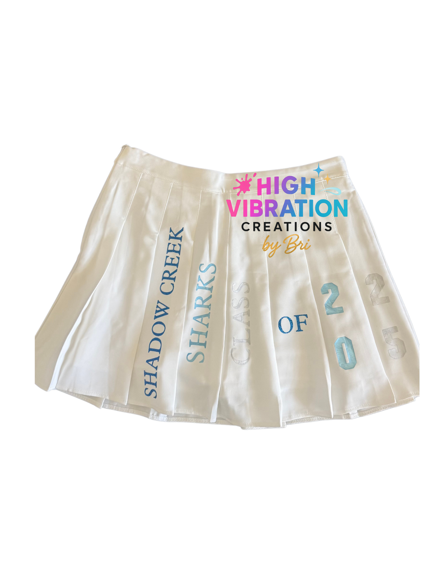Custom Graduation Tennis Skirt