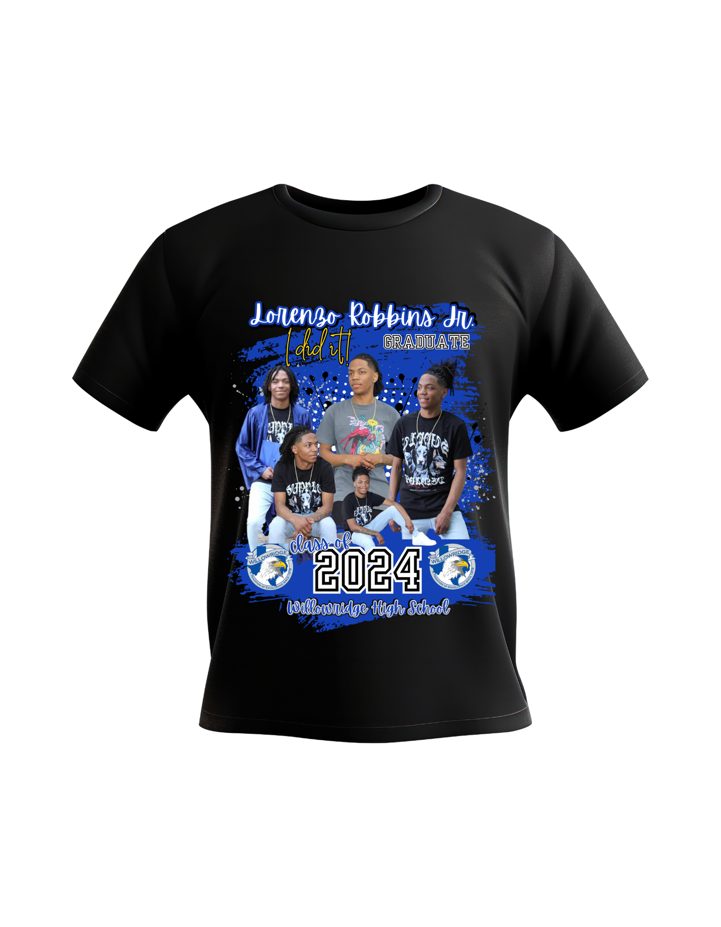 Middle Design Graduation Shirt