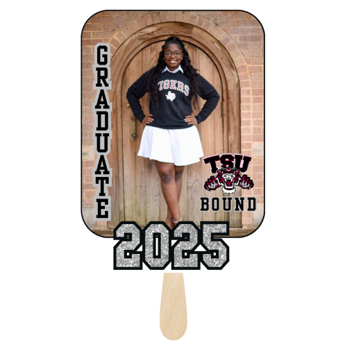 Custom Graduation Fans